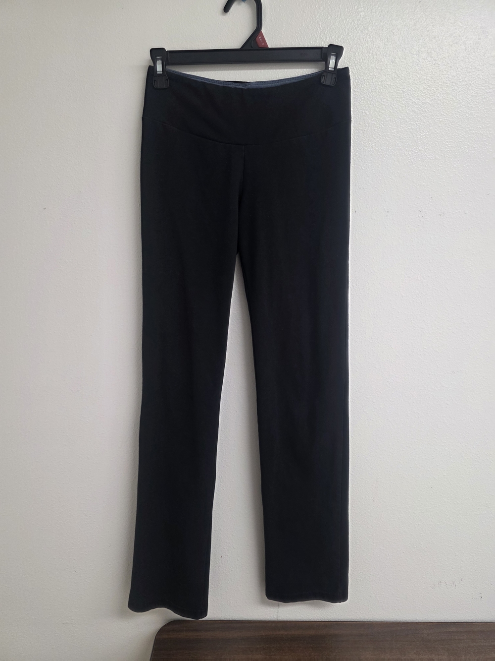 The Girls Black Boot-Cut Stretch Pants (0676)